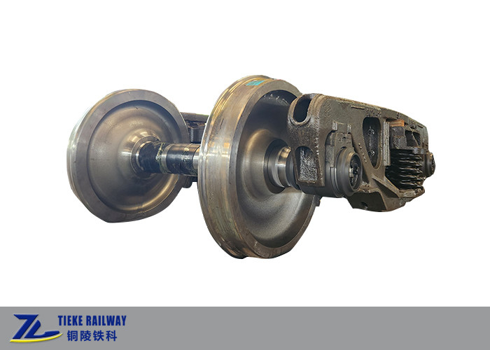 1000mm đường ray ga Bogie Trọng lượng nặng hai trục Casting Wagon Bogie 60 tấn / 70 tấn