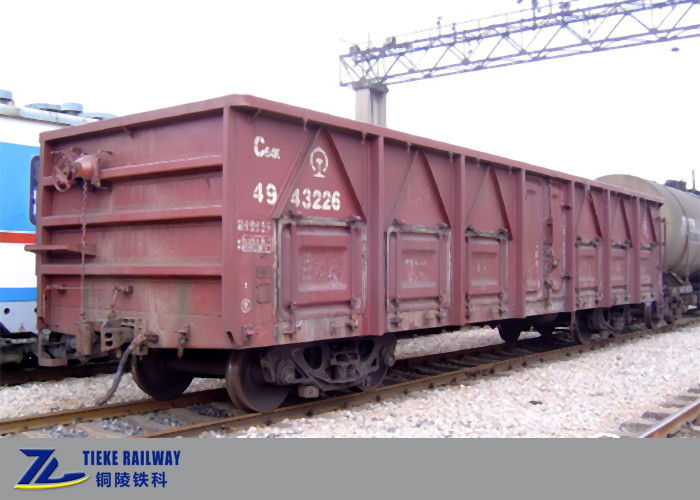 61t Tải trọng toa xe đầu mở 80 km / h cho hàng hóa thông thường