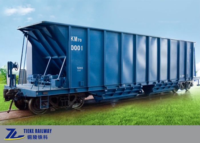 Tải nặng 70 tấn Quặng than Phễu Xe lửa 1435mm Máy đo tốc độ 120 km / H Toa xe
