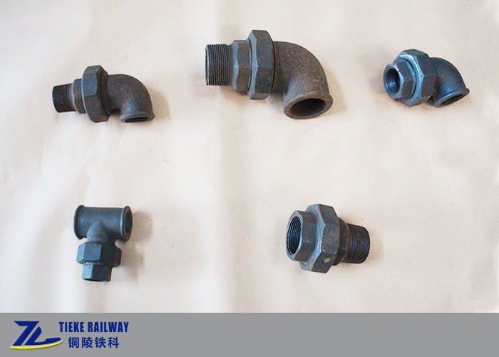 Phụ kiện nối ống UIC Bộ phận phanh khí Ống cắm Tee mặt bích khuỷu tay 1,0 MPa