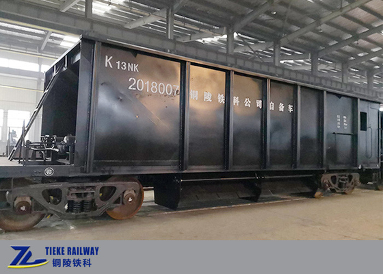 Mine Cargo 120km / H Đường sắt Vận chuyển hàng hóa Car Train 60t Tải trọng có mái che