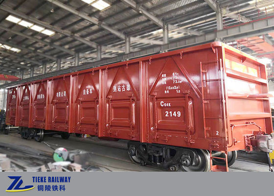 60t Pay Load Đường sắt Mở đầu Toa xe dành cho Hàng hóa Thông thường Tiêu chuẩn UIC