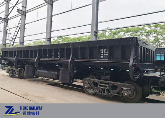 60t Tải trọng Đường sắt Bên Xe lửa Xe lửa Than đá Tổng hợp Đá dăm Xỉ thép
