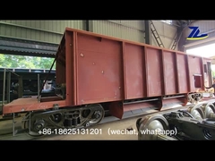 Đường sắt Ballast Wagon Hopper Wagon Assembly trong Xưởng sản xuất