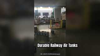 Bộ phận phanh xe tăng bằng thép không gỉ T4003 Bình chứa khí đường sắt